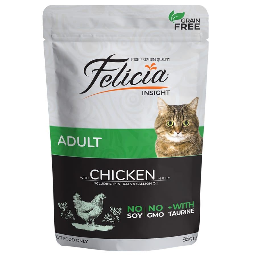 Felicia Pouch Cat Wet Food - 6 Pieces