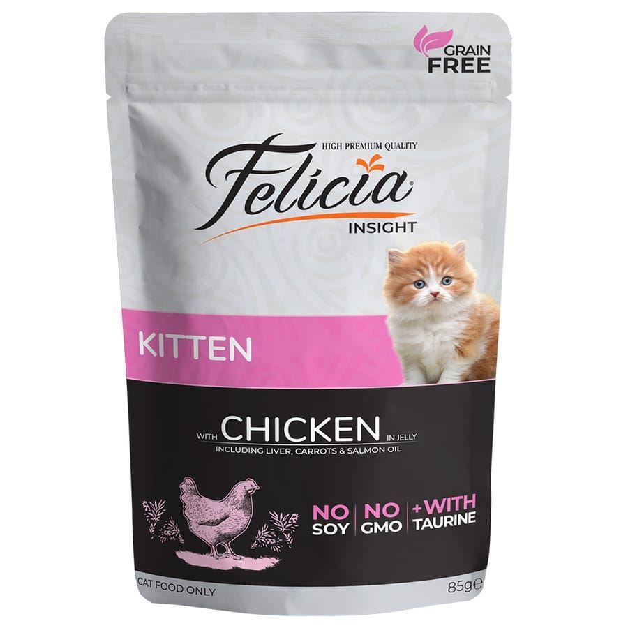 Felicia Pouch Cat Wet Food - 6 Pieces