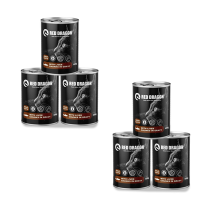 12 pcs cat wet food red dragon 400g