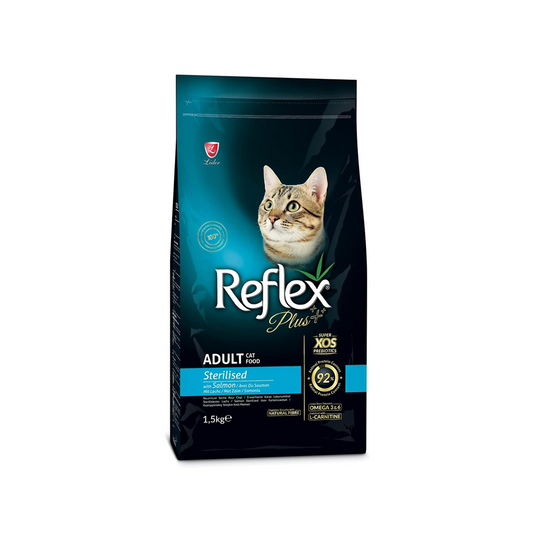 Reflex Plus Sterilized Salmon Sterilized Cat Food 1.5kg