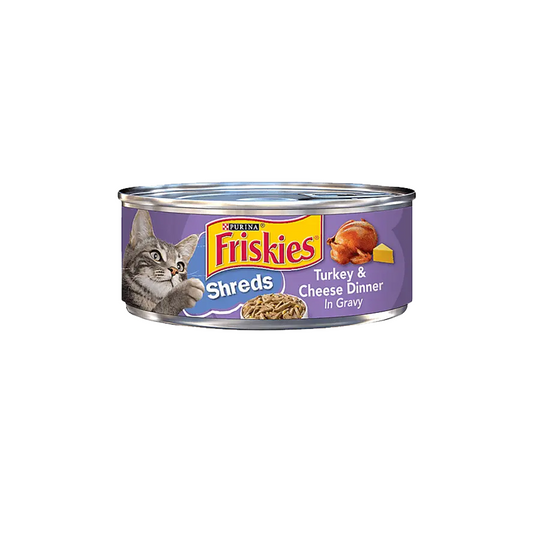 Friskies-Shreds Turkey & Cheese in Gravy 156g