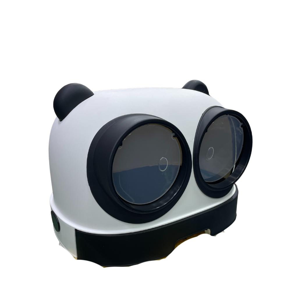 Panda Double Door Litter Box