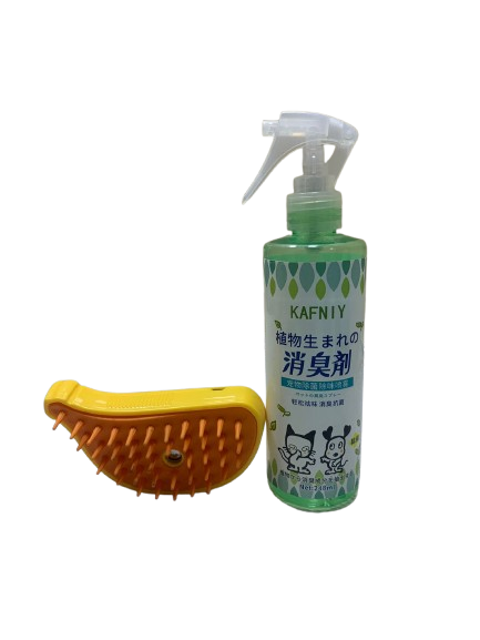 Steam comb with Kafniy pet deodorizer