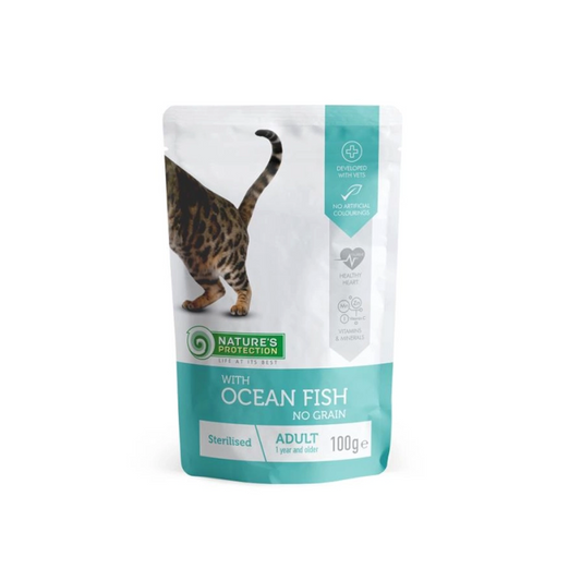 Natures Protection - Cat - Sterilized - Ocean Fish - 100g