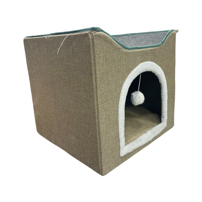 Cozy Padded Cat House