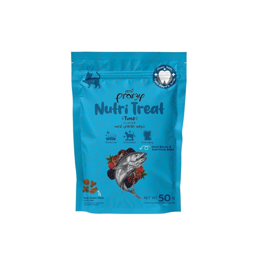 Pramy Nutritreat cat snacks, tuna flavor