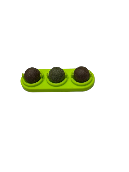 Triple Catnip Ball Toy Set