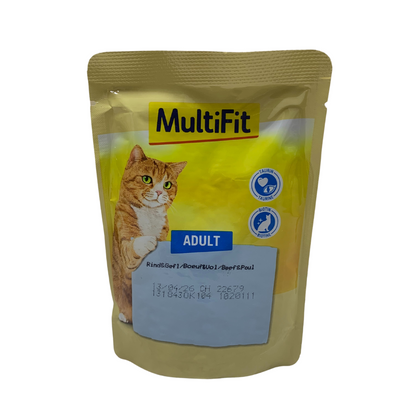 Muliti Fit Cat wet food 100g * 24 Pcs 4 Flavors