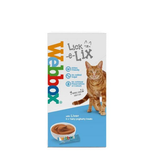 WEBBOX LICK-E LIX CREAM Liver