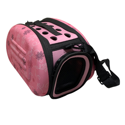 Padded crossbody cat carrier bag