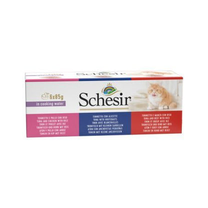 Schesir cat Multipack can 6×85g in water